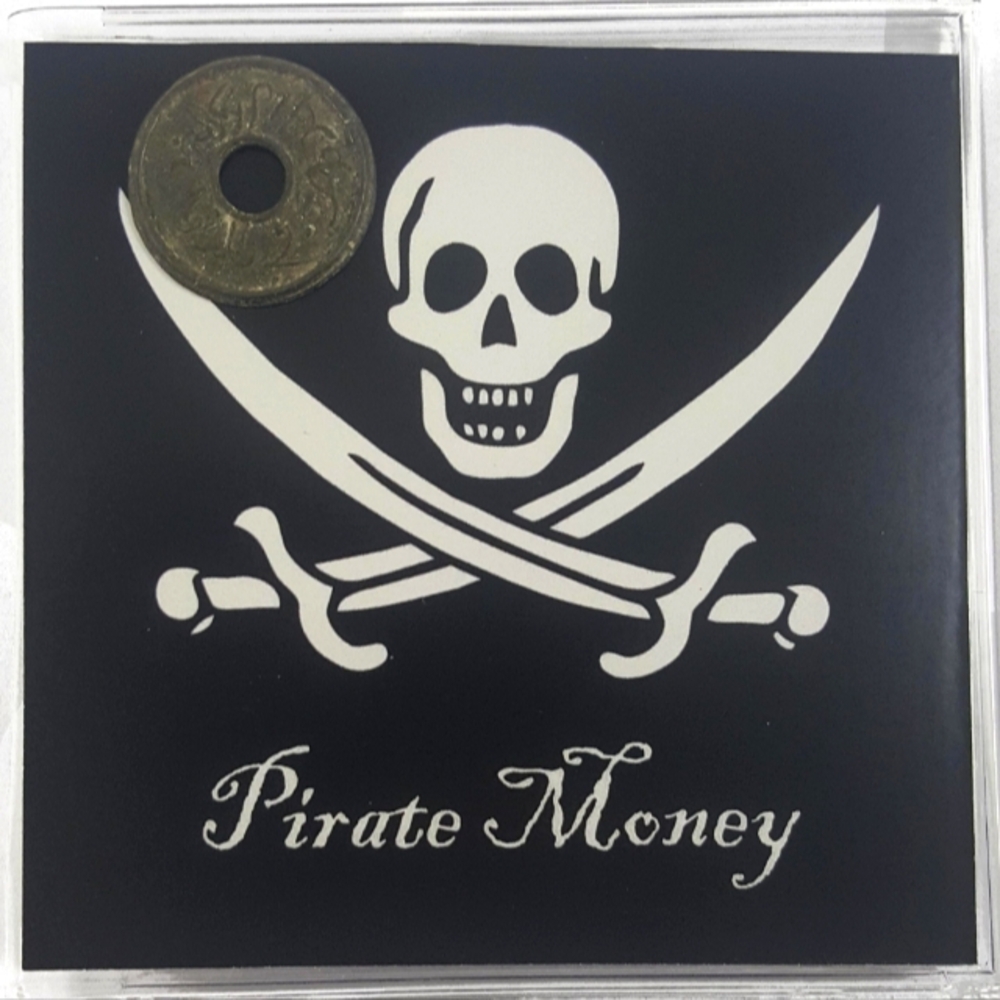 Genuine Vintage Pirate Money! Shipwreck Treasure. 10 Pack. w/ Story card & COA.